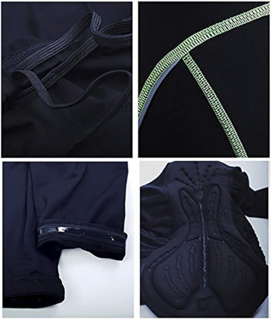 Pantaloni pentru ciclism Fitsund pentru bărbați XL, cu căptușeală 3D pentru scaun [3]