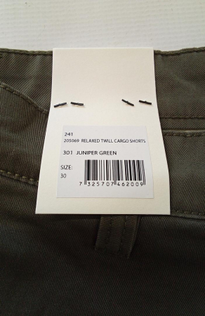 Pantaloni scurti cargo Gant Relaxed Mid, W30 [2]