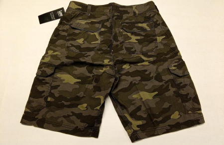 Pantaloni scurti cargo pentru barbati Lee Extreme Motion, Woodland Camo, 34W [2]