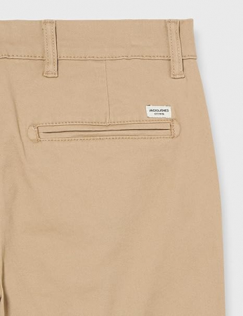 Pantaloni scurți chino pentru bărbați Jack & Jones Jpstdave Jjchino 12182549, bej, M [7]