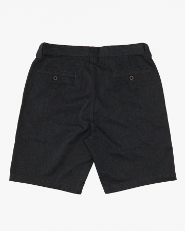 Pantaloni scurti Chino relaxed straight leg Billabong ABYWS00206, black heather, 30 [5]