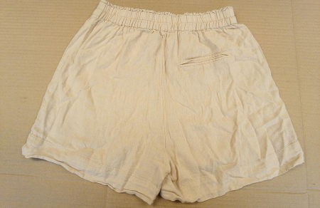 Pantaloni scurti cu talie inalta pentru femei ONLY Onltokyo, casual, bej, S [2]