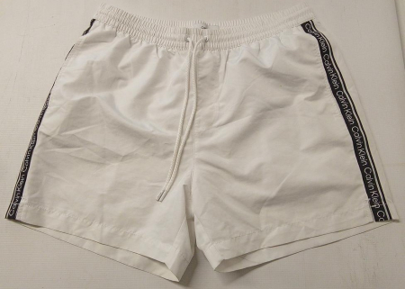 Pantaloni scurti de baie pentru barbati Calvin Klein, alb, L [2]