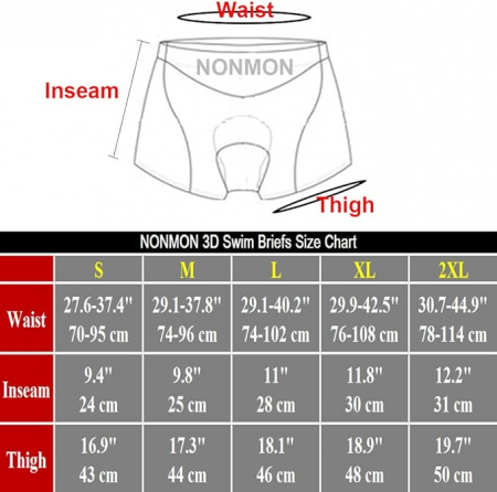 Pantaloni scurți de înot, costum de baie femei NONMON [4]