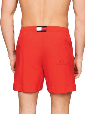 Pantaloni scurti de inot pentru barbati Tommy Hilfiger UM0UM03280, Rosu [1]