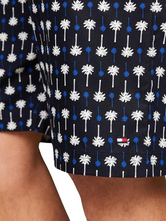 Pantaloni scurți de pijama pentru bărbați Tommy Hilfiger UM0UM01765, mini-palmieri, L [2]