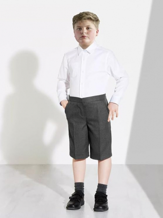 Pantaloni scurti eleganti pentru copii LSU, gri, 5-6 ani [2]