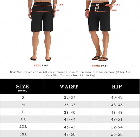 Pantaloni scurti pentru barbati Sailwind, casual, negru, XXL [5]