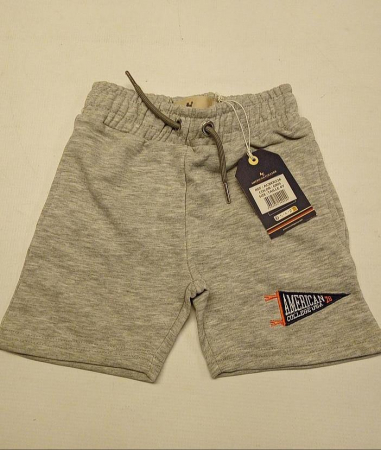 Pantaloni scurti pentru copii American College, unisex, gri, 4 ani [1]