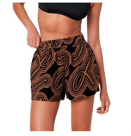 Blugi si Pantaloni femei - Pantaloni scurti pentru femei Triumph Beach Mywear Shorts 01 Pt, negru/maro, marime 40