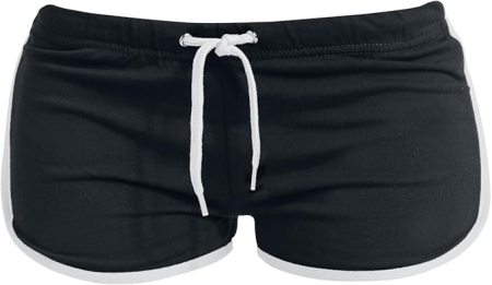 Pantaloni scurti pentru femei Urban Classics French Terry Hotpants, negru, XS [3]