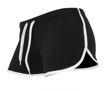 Imbracaminte femei - Pantaloni scurti pentru femei Urban Classics French Terry Hotpants, negru, XS