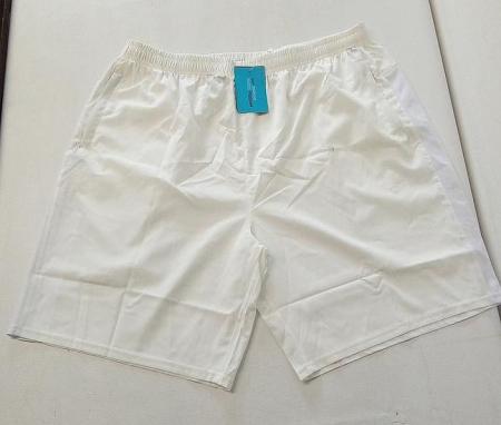 Pantaloni scurți sport HMIYA pentru bărbați, pantaloni scurți de alergare, alb, 3XL [3]