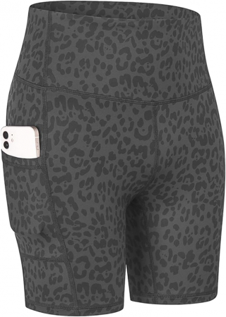 Imbracaminte femei - Pantaloni scurți sport pentru femei COTOP, colanți cu talie înaltă, XXL