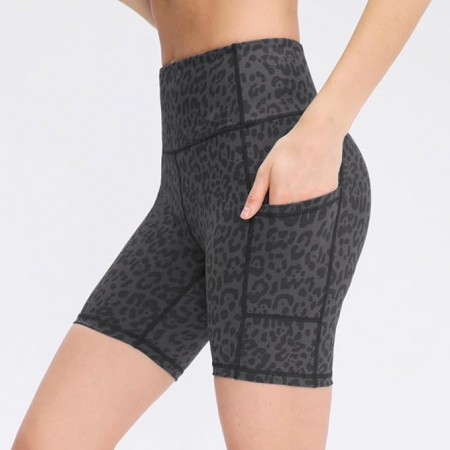 Pantaloni scurți sport pentru femei COTOP, colanți cu talie înaltă, XXL [2]