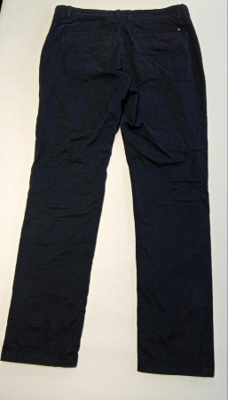 Pantaloni chino slim fit pentru bărbați TOM TAILOR, din denim, negru, 34W/32L [2]