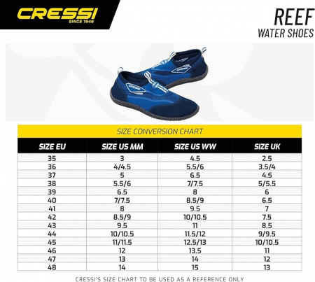 Pantofi de plaja/apa Cressi Reef, unisex, 45 [4]