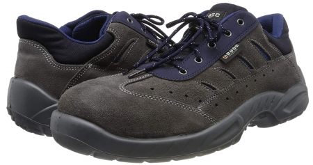 Pantofi de protectie BASE Protection Colosseum S1P SRC, mărime: 49, culoare: gri/cobalt, B0163GCR49 [6]