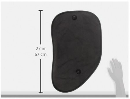 Parasolar Lateral Sumex 4410008, Negru, 38 x 65 cm [3]