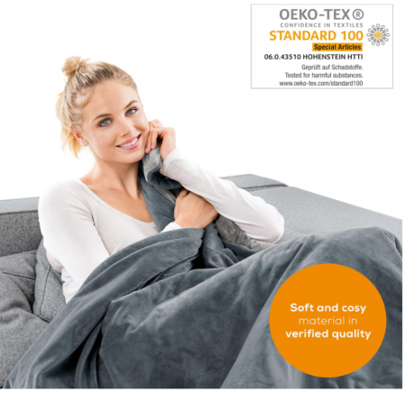 Pătură electrică Beurer HD 75, gri închis, 180 x 130 cm [2]