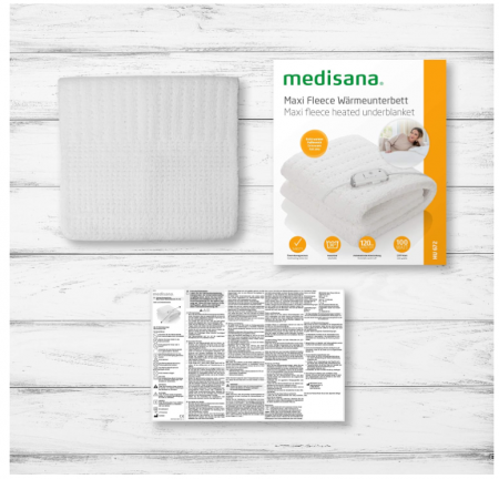 Patura electrica Medisana HU 672, 150 x 80 cm [7]
