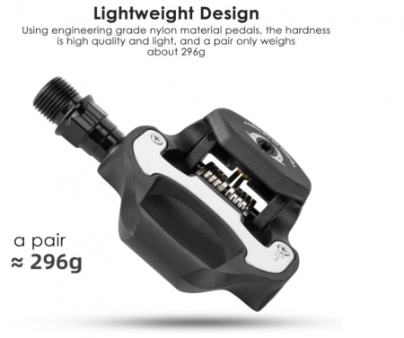 Pedala pentru bicicleta MTB si BMX Towwoo SPD, axă 9/16 inch (23/40 cm), 1 buc [8]