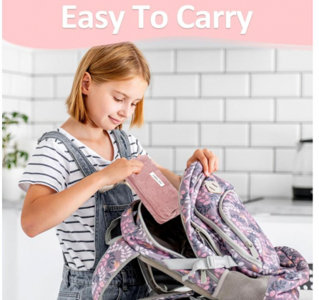 Penar de pixuri pentru fete Deepton, roz [5]