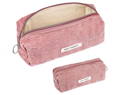 Rechizite si papetarie pentru copii - Penar de pixuri pentru fete Deepton, roz