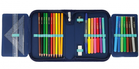 Penar echipat pentru scoala Herlitz, 29 rechizite, broasca testoasa [4]