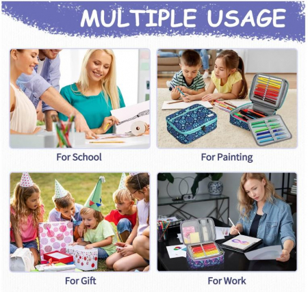 Penar VASCHY cu mai multe compartimente pentru scoala [5]