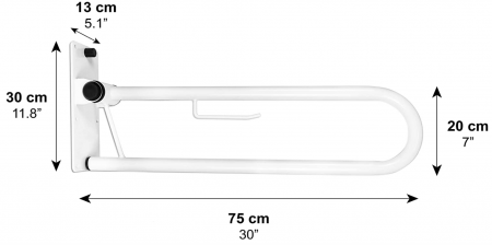 Pepe Mobility Bara de sustinere, pliabila (x2 unități) [1]