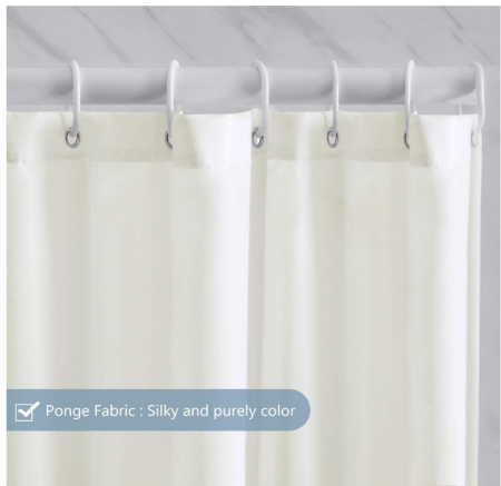 Perdea de duș Furlinic rezistentă la mucegai, impermeabilă, lavabilă, din poliester, 120x200cm [1]