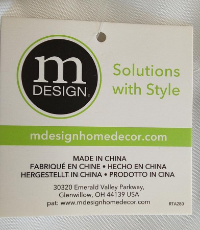 Perdea pentru dus Mdesign 170x180 cm [1]