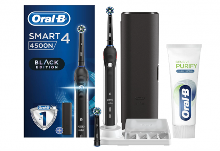 Igiena dentara - Periuță de dinți electrică Oral-B 4 4500 CrossAction