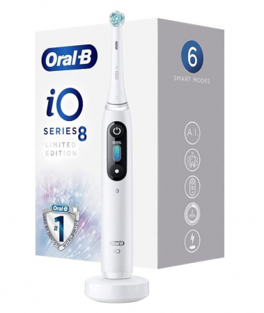 Periuta de dinti electrica, Oral-B iO Series 8, alb [0]