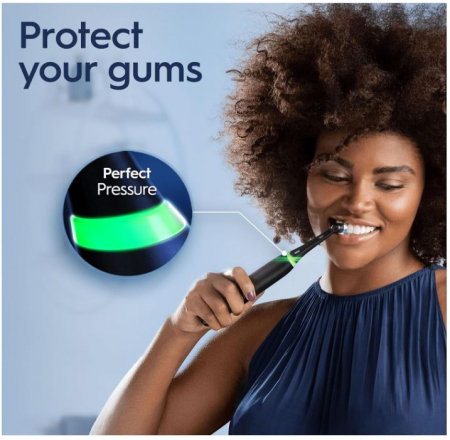 Periuță de dinți electrică Oral-B iO3, cu carcasa de depozitare, negru [5]