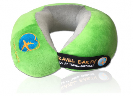 TOATE PRODUSELE - Perna de gat pentru calatorie UDREAM, ergonomica, spuma cu memorie, verde