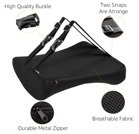 Pernă de sprijin pentru spate din spumă cu memorie [1]