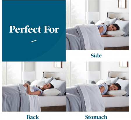 Perna din spuma cu memorie LUCID 48 x 74 cm [3]