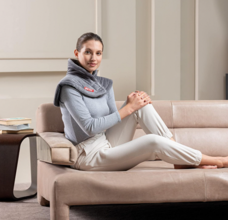 Pernă electrică de gat Imetec Intellisense, perna termica, 47 x 52 cm, gri [5]