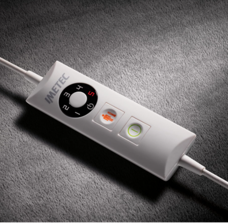 Pernă electrică de gat Imetec Intellisense, perna termica, 47 x 52 cm, gri [3]