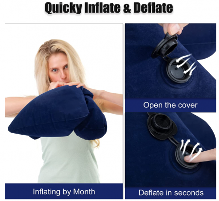 Pernă gonflabilă de lectură iNeego [2]