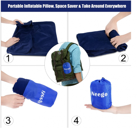 Pernă gonflabilă de lectură iNeego [3]