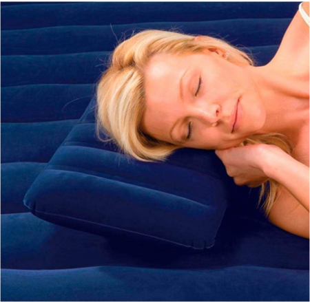 Perna Gonflabila Intex Downy 43 x 28 x 9 cm Albastra [2]