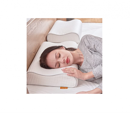 Textile camera - Pernă pentru gât Sweetnight din spumă cu memorie, 60 x 40 cm