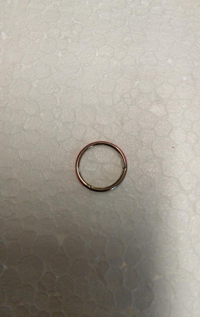 Piercing orbital AROWRO 16G, din oțel chirurgical 316L, roz [1]