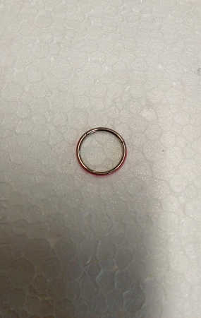 Piercing orbital AROWRO 16G, din oțel chirurgical 316L, roz [2]