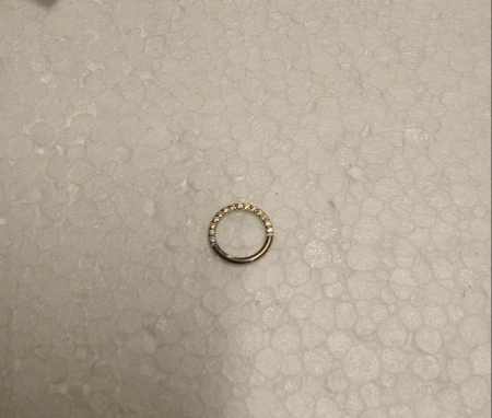 Piercing pentru nas Briana Williams, oțel inoxidabil, 8 mm [1]