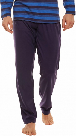 Pijamale lungi pentru barbati Selente Sweet Dreams, albastru inchis, XXL [1]