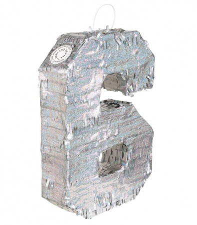 Pinata pentru zile de nastere Boland, numarul 6, 40 x 28 x 8 cm [5]